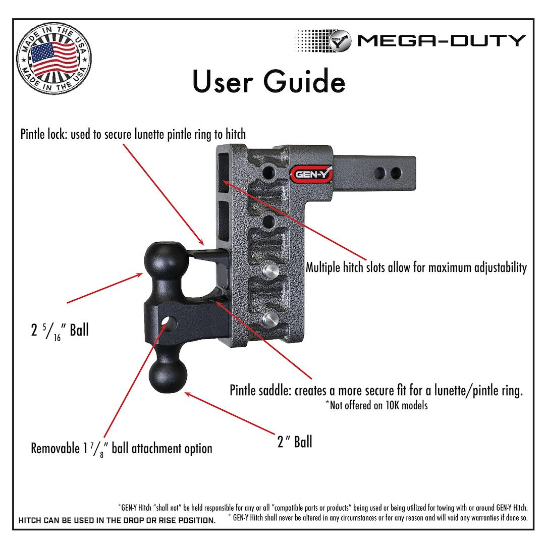 Gen-Y Hitch Gh-1713 Trailer Hitch Ball Mount||gh-1713_5.Jpg||90||gyhgh1713||1737409
