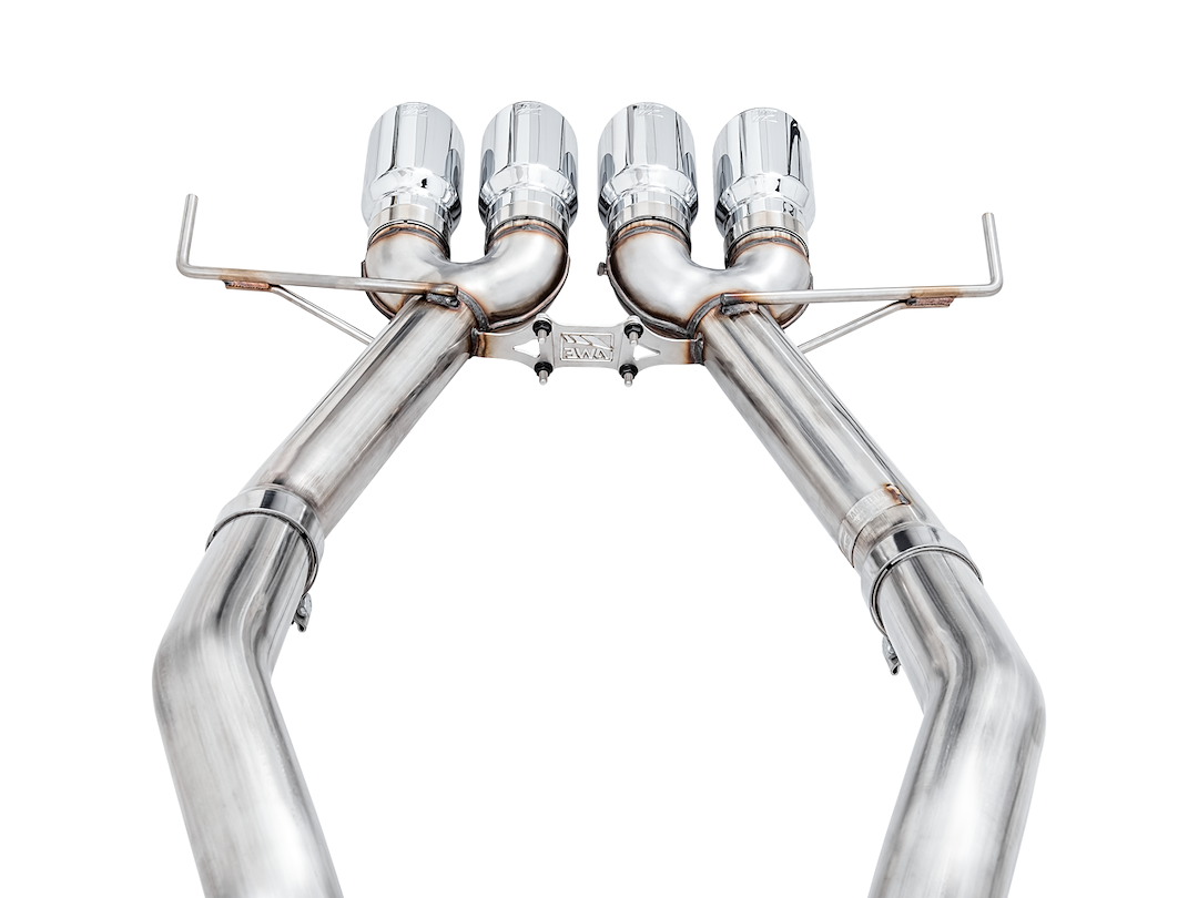Product of AWE Tuning 3020-42073 Track Edition Axle-Back System Single Exhaust System Kit 