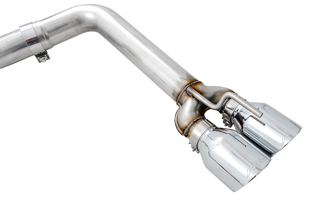 Product of AWE Tuning 3015-42136 Track Edition Cat-Back System Dual Exhaust System Kit 