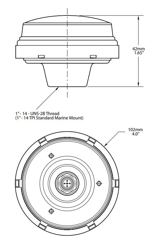 Product of Maretron G200-01 G Navigation System Antenna