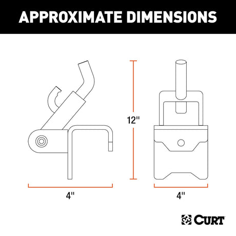 Product of Curt 17208 Weight Distribution Hitch Bracket
