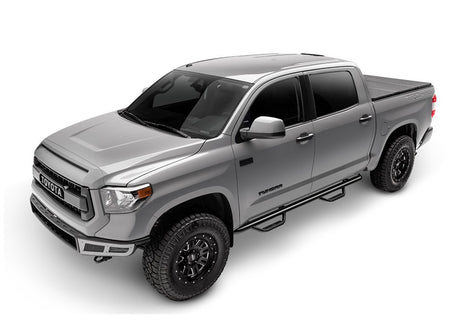 Product of N-Fab C1573T W2W Series Nerf Bar With Drop Down Steps 