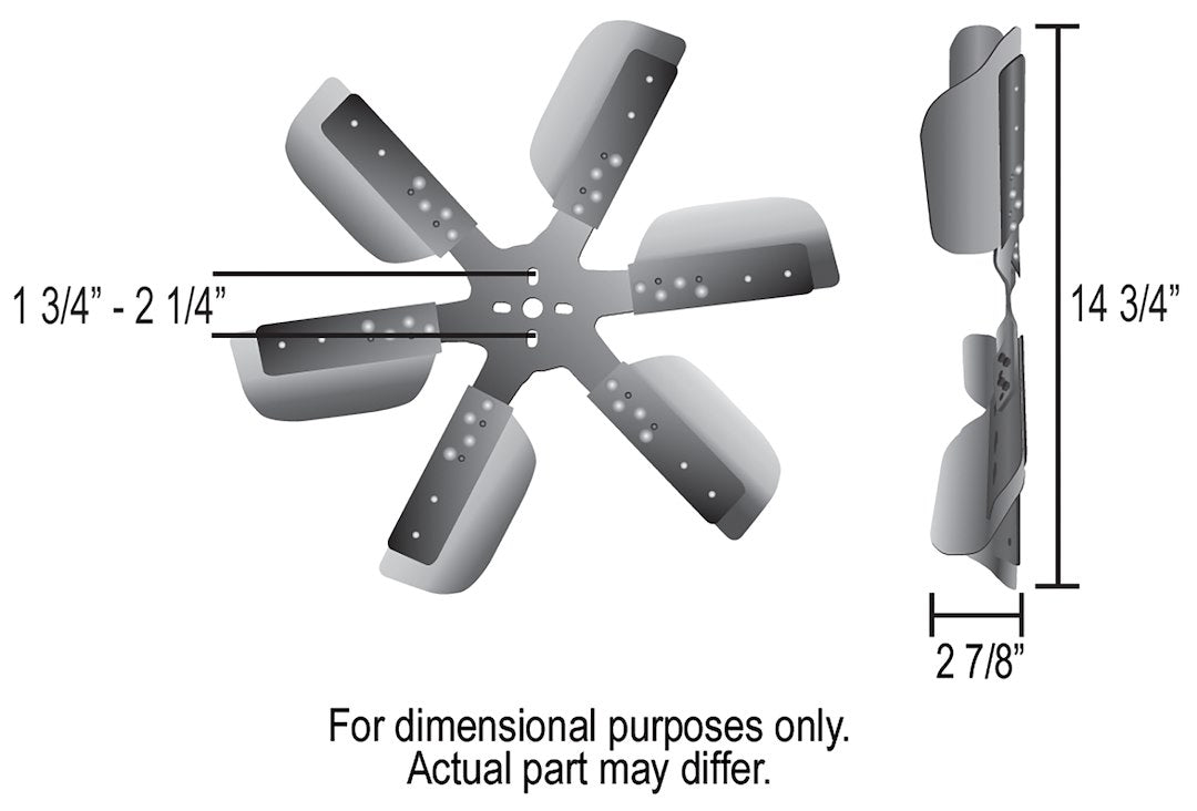 Product of Derale 17015 Cooling Fan
