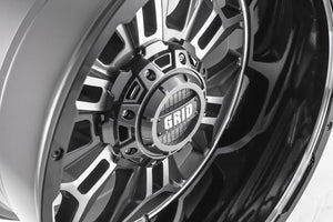 Product of Grid Wheels 20x9 Anthracite With Black Lip Wheel - Not Applicable Bolt Pattern 