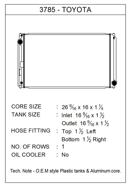 Csf 3785 Radiator||large_3785.Png||86||csf3785||1686190
