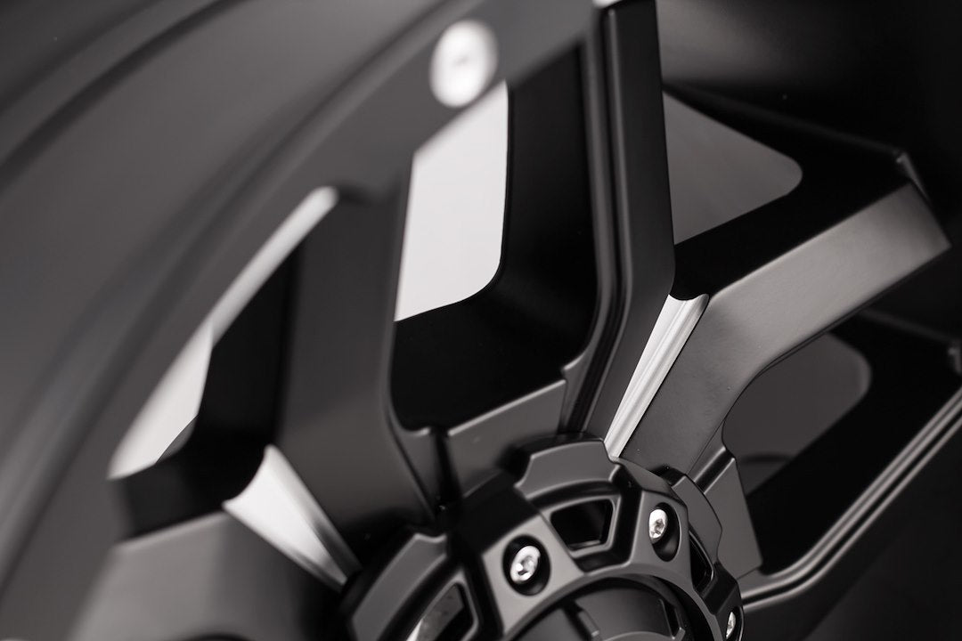 Product of Grid Wheels 17x9 Black With Natural Accents Wheel - Not Applicable Bolt Pattern 