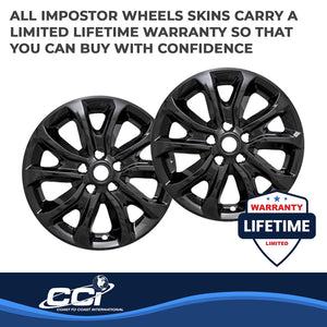 Product of Coast To Coast IWCIMP409BLK Black Set Of 4 