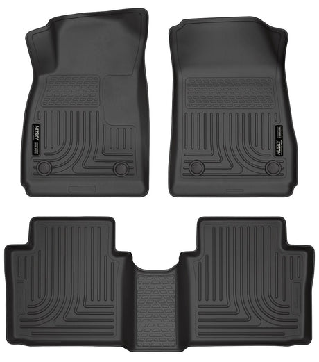 Product of Husky Liner WeatherBeater™ 99101 Black Thermoplastic Polyolefin (TPO) Floor Liner 