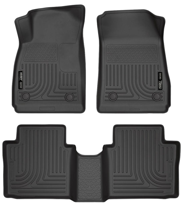Product of Husky Liner WeatherBeater™ 99101 Black Thermoplastic Polyolefin (TPO) Floor Liner 
