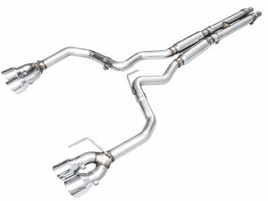 Product of AWE Tuning 3020-42650 Track Edition Cat-Back System Dual Exhaust System Kit 