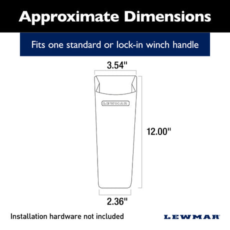 Lewmar 29140020 Sailboat Winch Handle Holder||29140020_1.Jpg||86||lew29140020||1756857