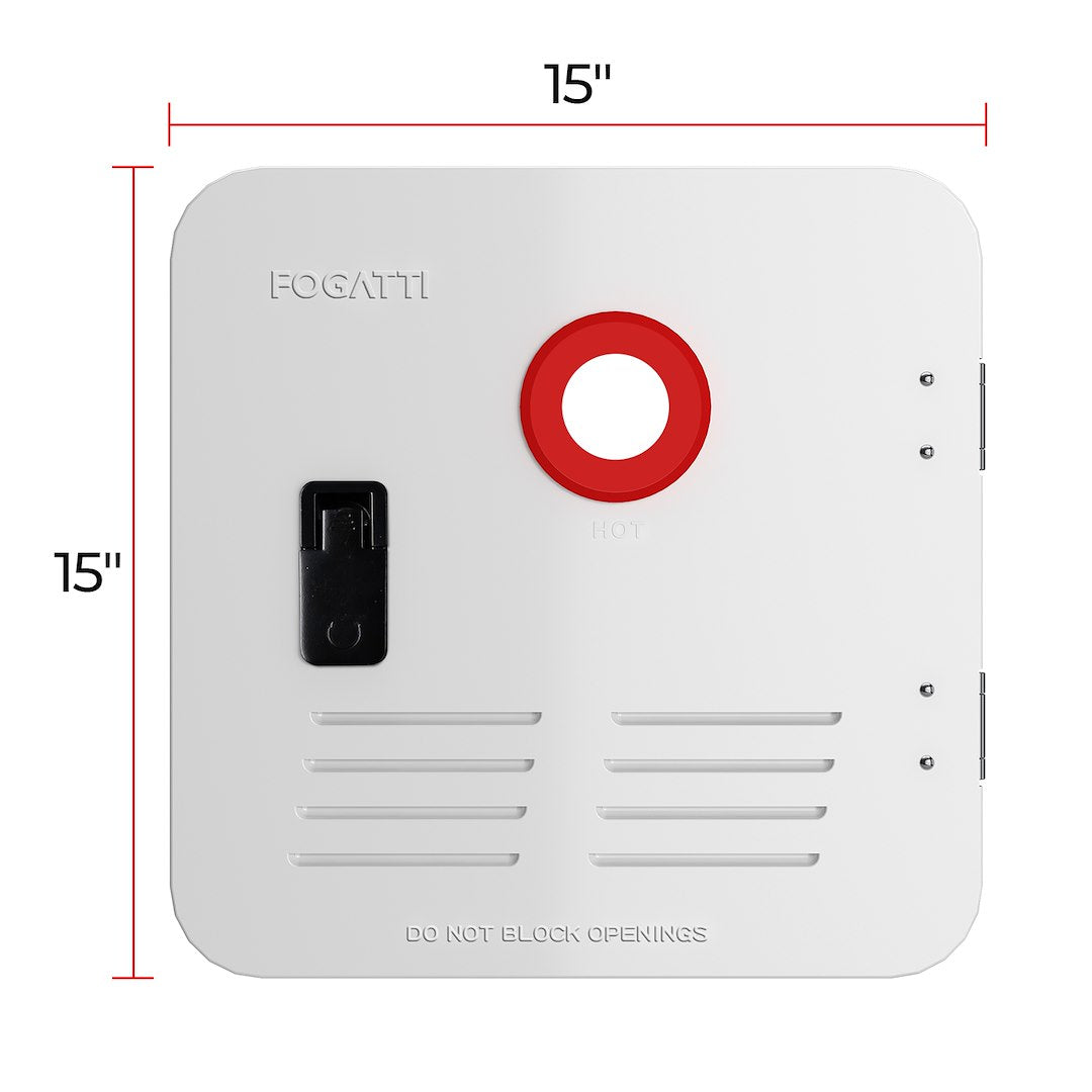 Fogatti Fswd-1515/White Water Heater Access Door||fswd1515white-2.Jpg||86||f7ffswd1515wh||1027617