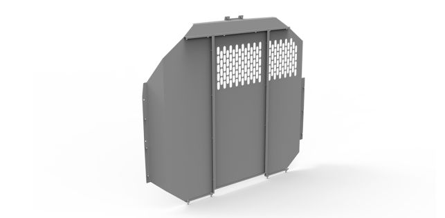 Product of KargoMaster 406TLF-P Gray Steel Bulkhead Divider