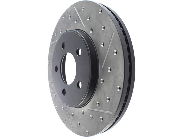 Product of Stop Tech/ Power Slot 127.61072L SportStop ® Drilled And Slotted Drilled And Slotted 1-Piece Brake Rotor 