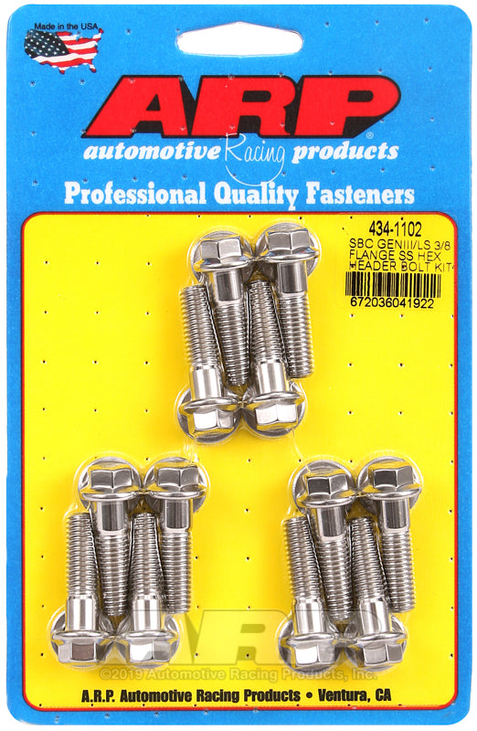 Arp Auto Racing 434-1102 Exhaust Header Bolt||434-1102.Jpg||85||a144341102||1025716
