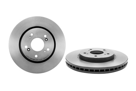 Product of Brembo 09B64811C02 Vented 1 Piece Brake Rotor 