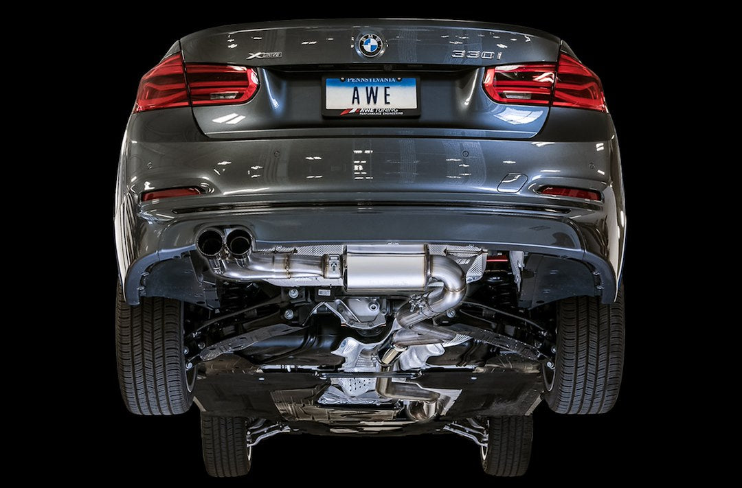 Product of AWE Tuning 3010-23022 Touring Edition Axle-Back System Single Exhaust System Kit 