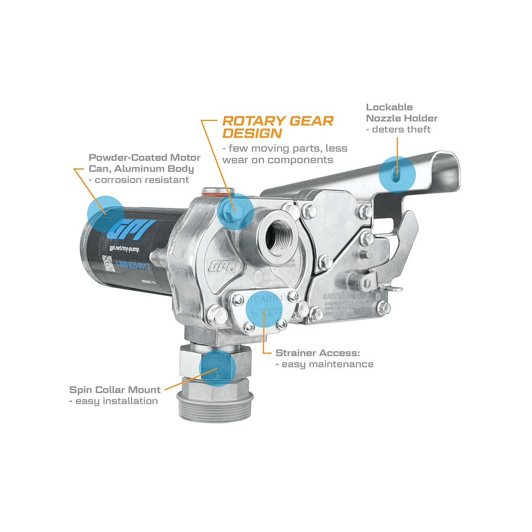 Product of Gpi (Great Plains) 110700-01 Liquid Transfer Tank Pump