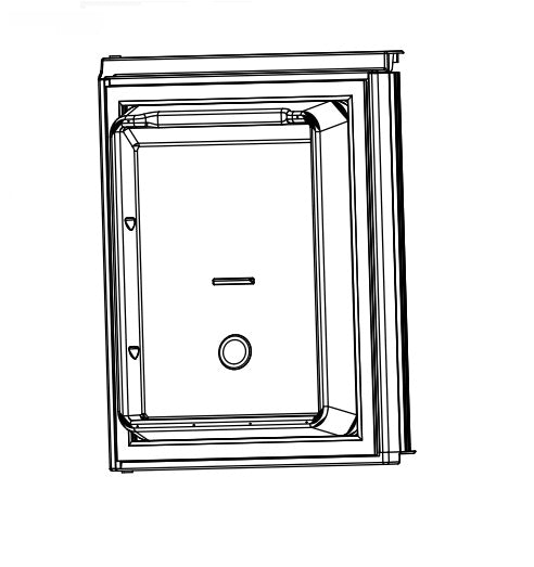 Norcold 627942 Refrigerator Door||||85||n6d627942||1910569