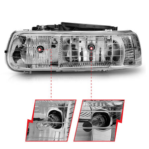 Product of Anzo Usa 111011 Headlight Assembly