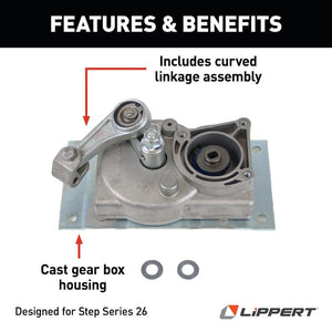Product of Lippert Components 379162 Entry Step Gear