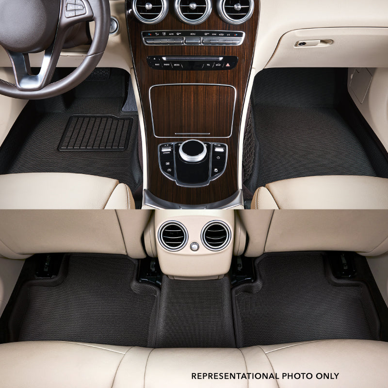 Product of 3D Mats KAGU L1AD07701509 Black Thermoplastic Rubber Of Carbon Fiber Texture Floor Liner 
