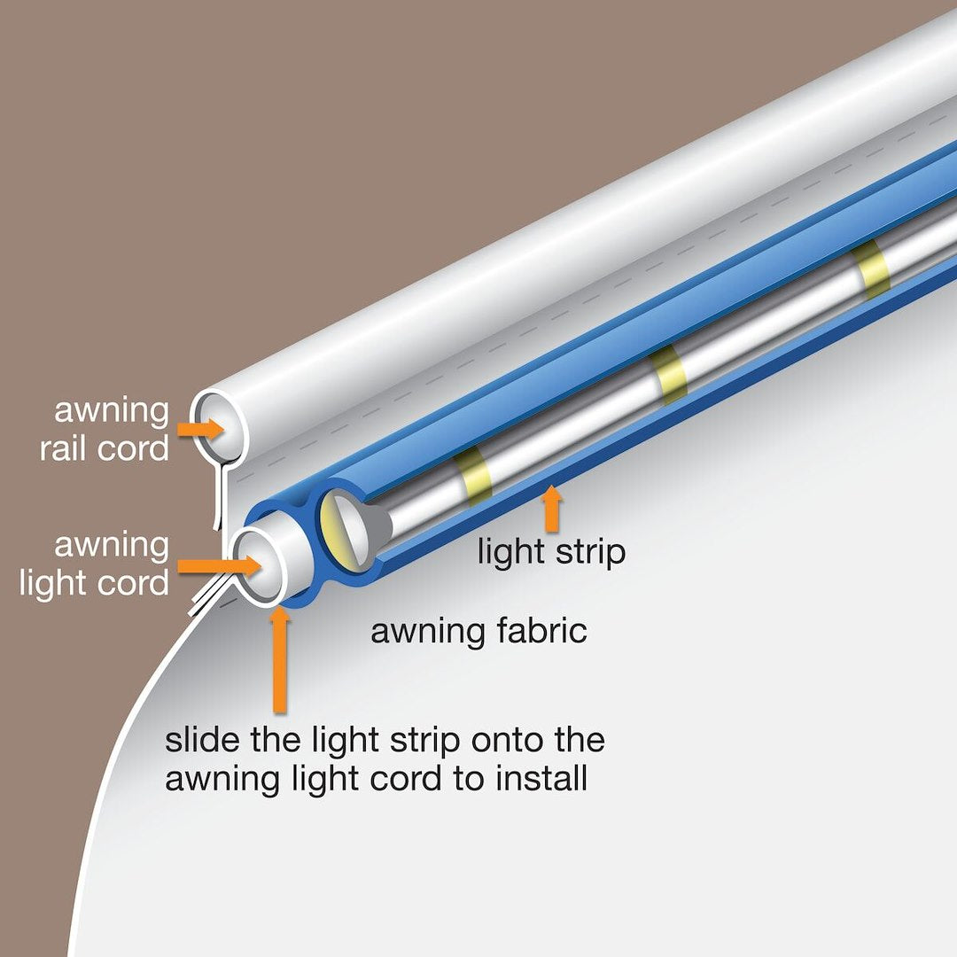 Product of Lippert Components 674283 Awning Light