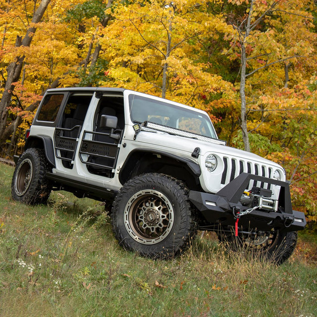 Product of Aries 1500550 Powder Coated Black Aluminum Fender Well Liner 