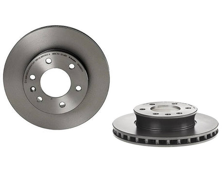 Product of Brembo 09A89511C02 Vented 1 Piece Brake Rotor 