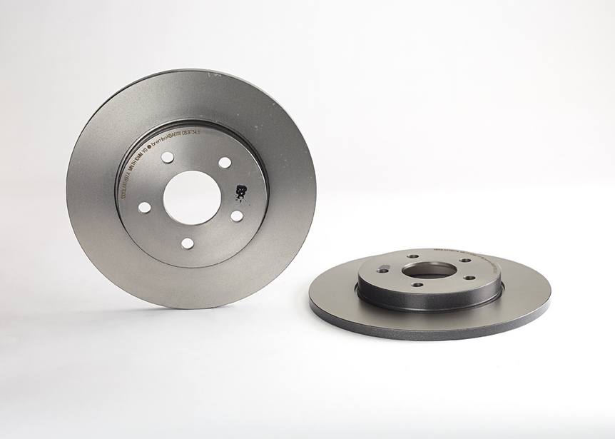 Product of Brembo 08973411C02 Solid 1 Piece Brake Rotor 