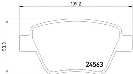 Product of Hella 355014021 Brake Pad - 