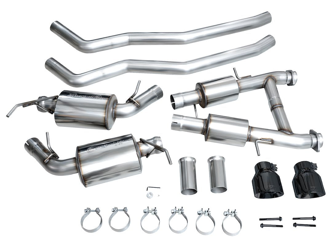 Product of AWE Tuning 3015-33575 Touring Edition Cat-Back System Exhaust System Kit 