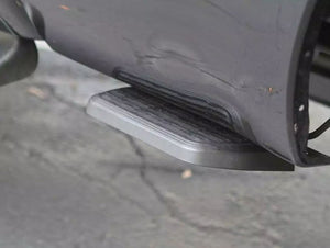 Product of Amp Research 75415-01A Black Powder Coated Die Cast Aluminum Truck Step