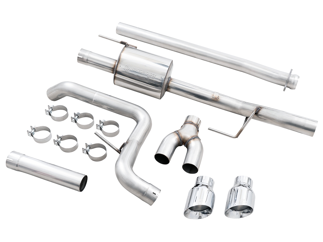 Product of AWE Tuning 3015-22067 0FG Cat-Back System Single Exhaust System Kit 