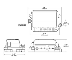 Blue Sea 5056-Bss Fuse Block||waterresistantcase.Png||86||b6z5056bss||1639548