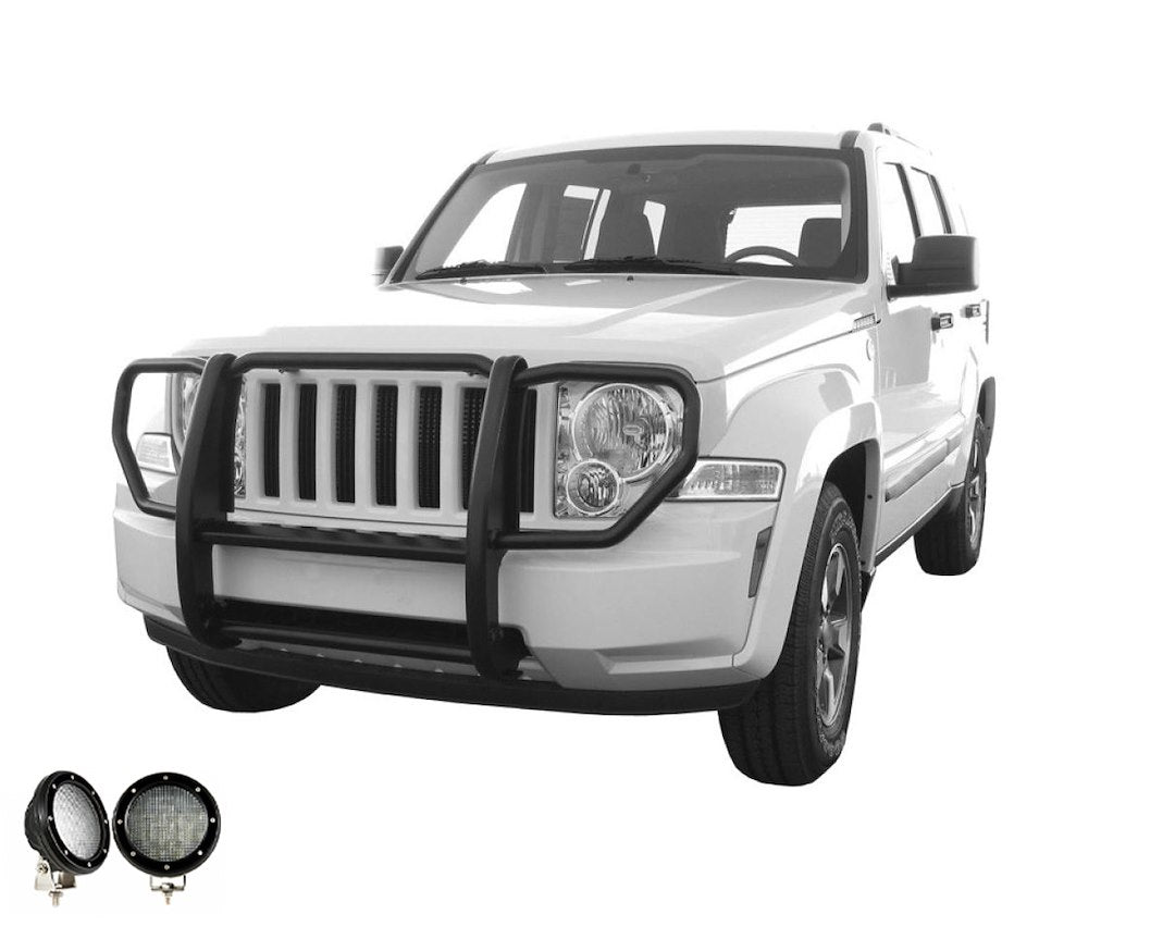 Product of Black Horse Offroad 17A086400A-PLFB Grille Guard  