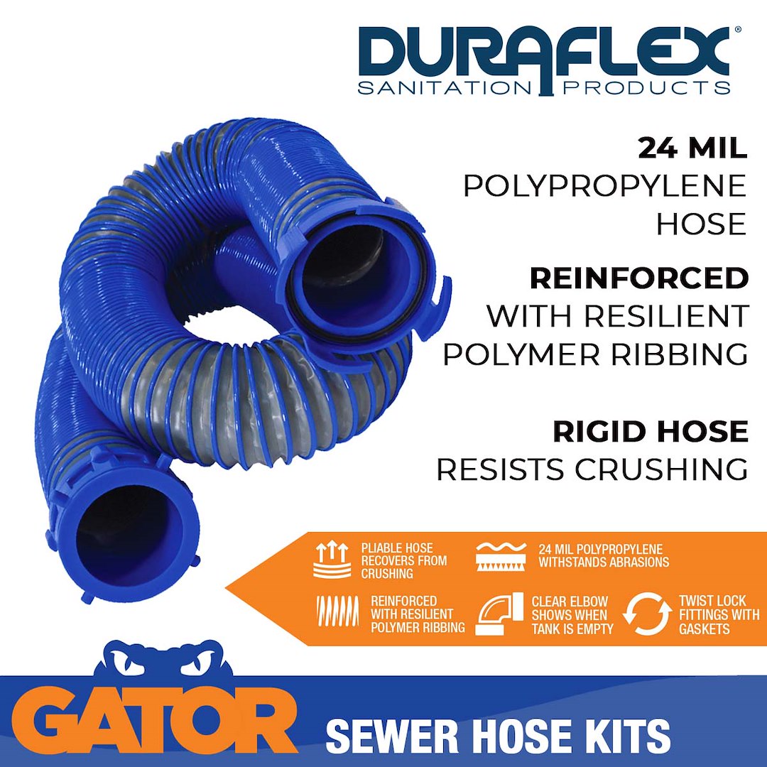 Product of Duraflex 22005 15 Feet Gray Sewer Hose Yes 