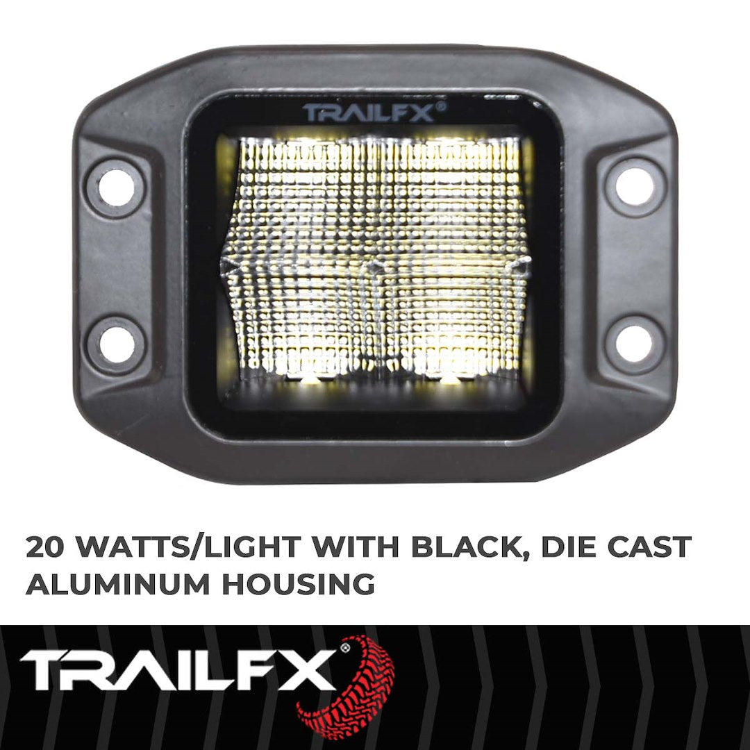 Product of TrailFX 2X2CFFMB Driving/ Fog Light 