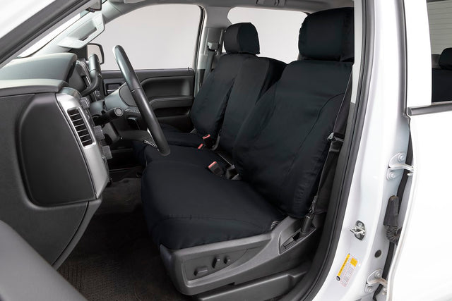 Product of Covercraft SS2555PCCH SeatSaver® Charcoal Black Polycotton Seat Cover 