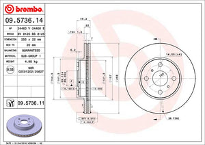 Brembo 09573611c02 Brake Rotor||09.5736.11-D.Jpg||86||brm09573611||1366658