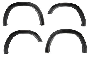 Product of Bushwacker 40946-02 Non-Exposed Fasteners Black Fender Flare - Set Of 4 