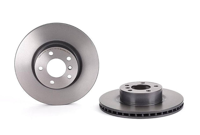 Product of Brembo 09B57011C02 Vented 1 Piece Brake Rotor 