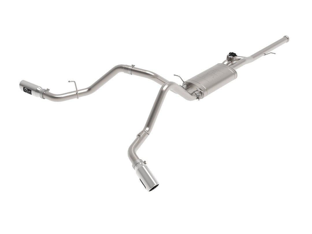Product of Advanced FLOW Engineering 49-34132-P Gemini XV Cat-Back System Single Exhaust System Kit 