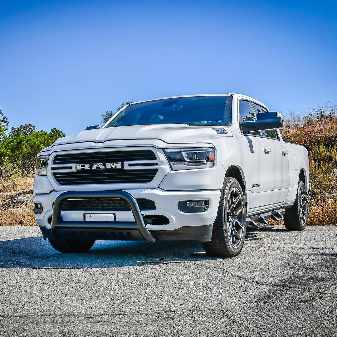 Product of Westin Automotive 31-3975 Bull Bar Black Powder Coated 3 Inch Yes with skid plate 