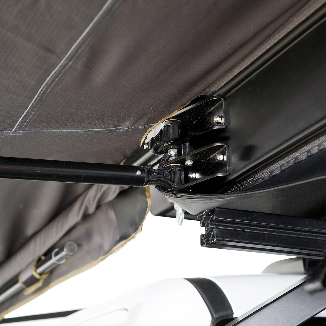 Product of Overland Vehicle Systems 19609917 SUV/Pickup Overlanding Manual Awning , Gray Solid 