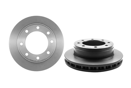 Product of Brembo 09A40911C02 Vented 1 Piece Brake Rotor 