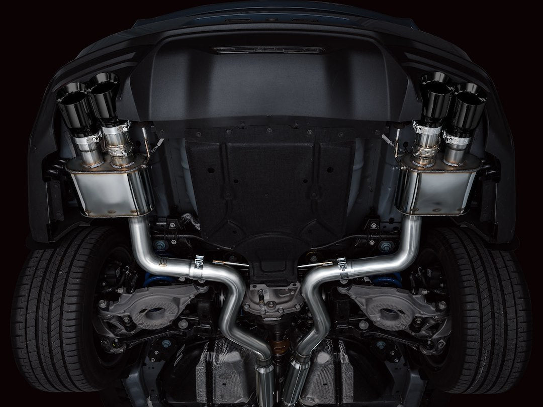 Product of AWE Tuning 3025-43650 SwitchPath ™ Cat-Back System Dual Exhaust System Kit 