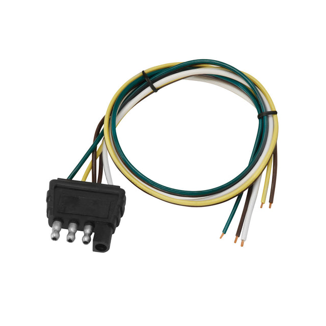 Product of Wesbar 002402 Trailer End 4 Flat Trailer Wiring Connector 