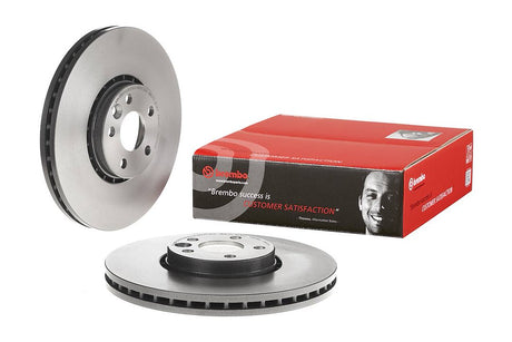 Product of Brembo 09B02511C02 Vented 1 Piece Brake Rotor 