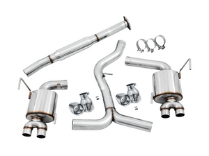 Product of AWE Tuning 3015-42098 Touring Edition Cat-Back System Single Exhaust System Kit 